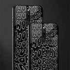 worthy black glass case for redmi 8 image-2