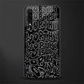 worthy black glass case for mi a3 redmi a3 image