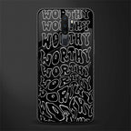 worthy black glass case for oppo a5 2020 image