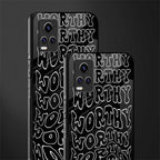 worthy black back phone cover | glass case for vivo y73
