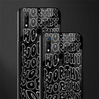 worthy black glass case for realme 3 pro image-2