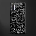 worthy black glass case for realme x2 image