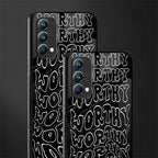 worthy black glass case for oppo f19 image-2