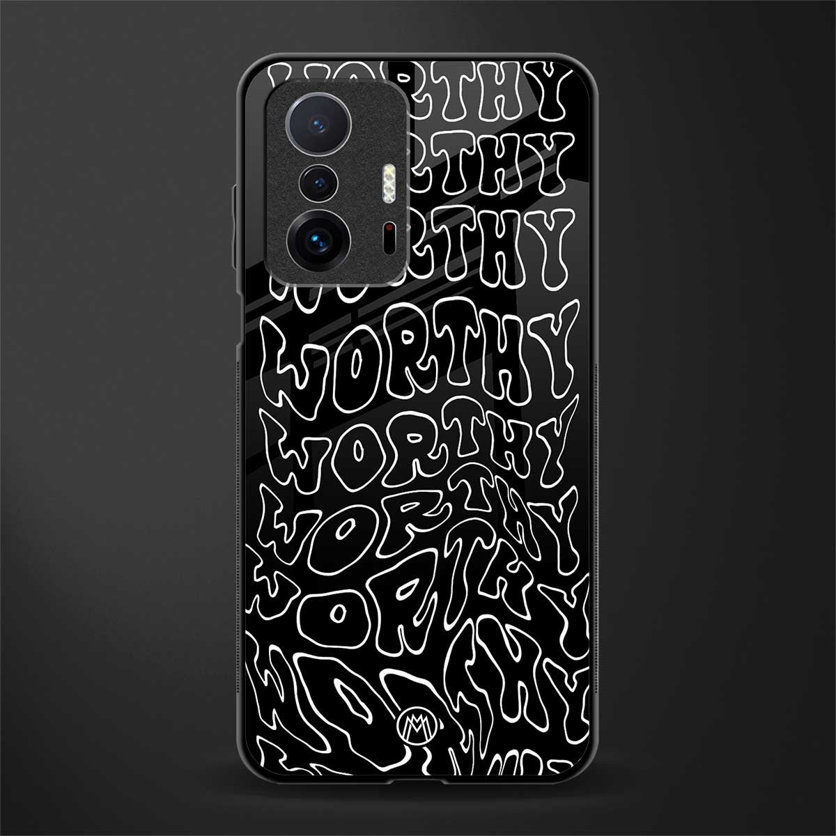 worthy black glass case for mi 11t pro 5g image