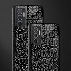 worthy black glass case for vivo v23e image-2