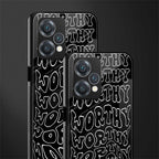worthy black back phone cover | glass case for realme 9 pro 5g