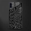 worthy black glass case for samsung galaxy a20s image
