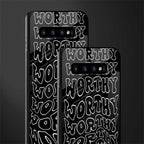 worthy black glass case for samsung galaxy s10 plus image-2
