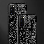 worthy black glass case for samsung galaxy s20 image-2