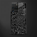 worthy black glass case for samsung galaxy s20 ultra image