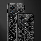 worthy black glass case for phone case | glass case for oneplus nord 2t 5g
