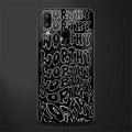 worthy black glass case for vivo y91 image