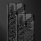worthy black glass case for vivo y50 image-2