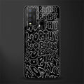 worthy black glass case for vivo y30 image