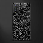 worthy black glass case for vivo y30 image