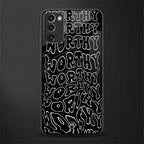 worthy black glass case for samsung galaxy note 20 image