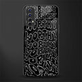 worthy black glass case for realme 7 image