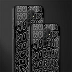 worthy black glass case for poco m2 image-2