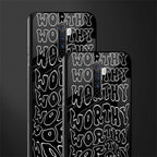 worthy black glass case for realme x2 pro image-2