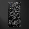 worthy black glass case for vivo y20 image