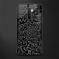 worthy black glass case for realme x2 pro image