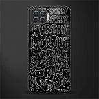 worthy black glass case for oppo f17 image