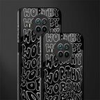 worthy black glass case for mi 10i image-2