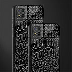 worthy black glass case for redmi 9 image-2