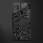 worthy black glass case for redmi 9c image