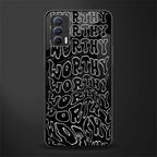 worthy black glass case for realme x7 image