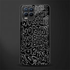 worthy black glass case for realme 8 pro image