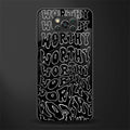 worthy black glass case for poco x3 image