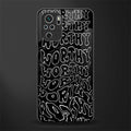 worthy black glass case for redmi note 10 image