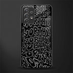 worthy black glass case for samsung galaxy a32 4g image