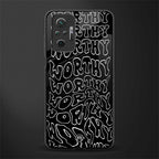 worthy black glass case for redmi note 10 pro image