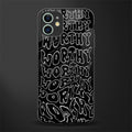 worthy black glass case for iphone 11 image