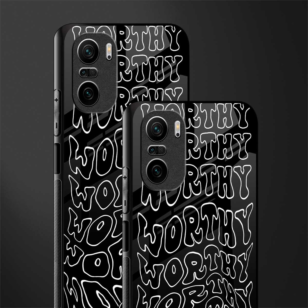 worthy black glass case for mi 11x 5g image-2