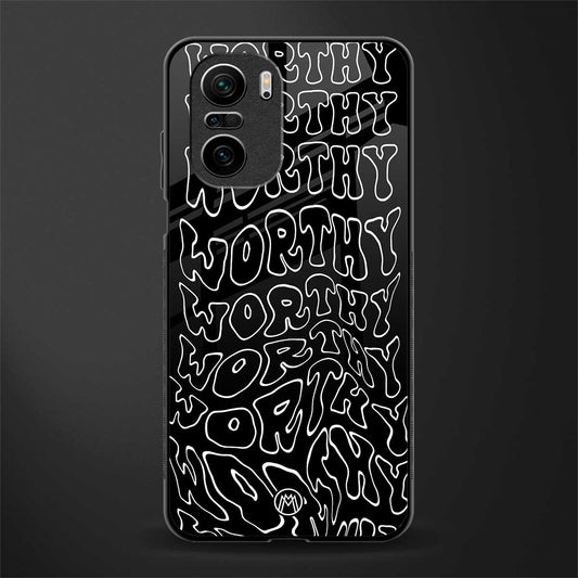 worthy black glass case for mi 11x 5g image