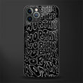 worthy black glass case for iphone 11 pro max image