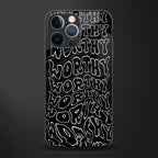 worthy black glass case for iphone 12 pro image