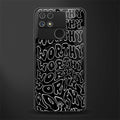 worthy black back phone cover | glass case for realme narzo 50a