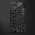 worthy black glass case for redmi 10 prime image