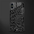 worthy black glass case for iphone x image