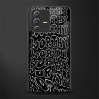 worthy black glass case for vivo v23 5g image