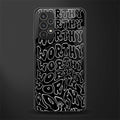 worthy black back phone cover | glass case for samsung galaxy a13 4g
