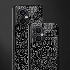 worthy black back phone cover | glass case for oppo f21 pro 5g