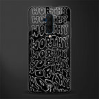 worthy black glass case for oneplus 7t pro image