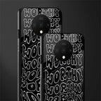 worthy black glass case for oneplus 7t image-2