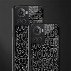 worthy black back phone cover | glass case for oneplus 10r 5g