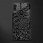 worthy black glass case for samsung a11 image